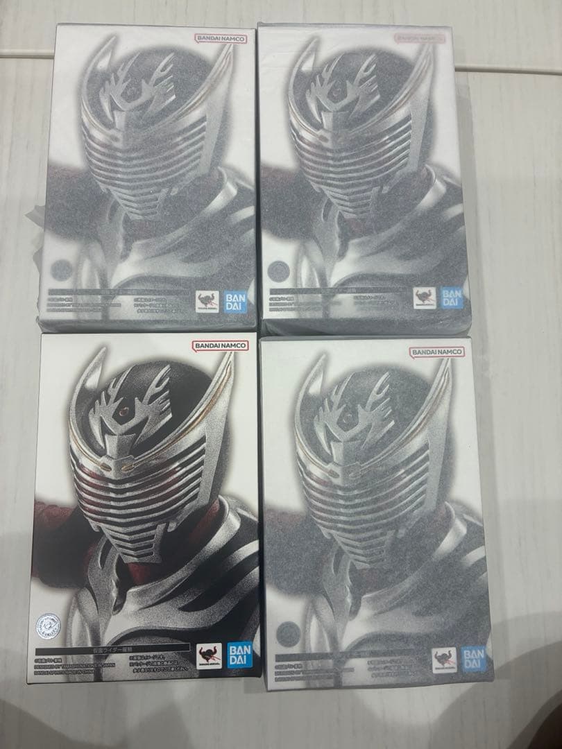 S.H.Figuarts（真骨彫製法）仮面ライダー龍騎　4個セット