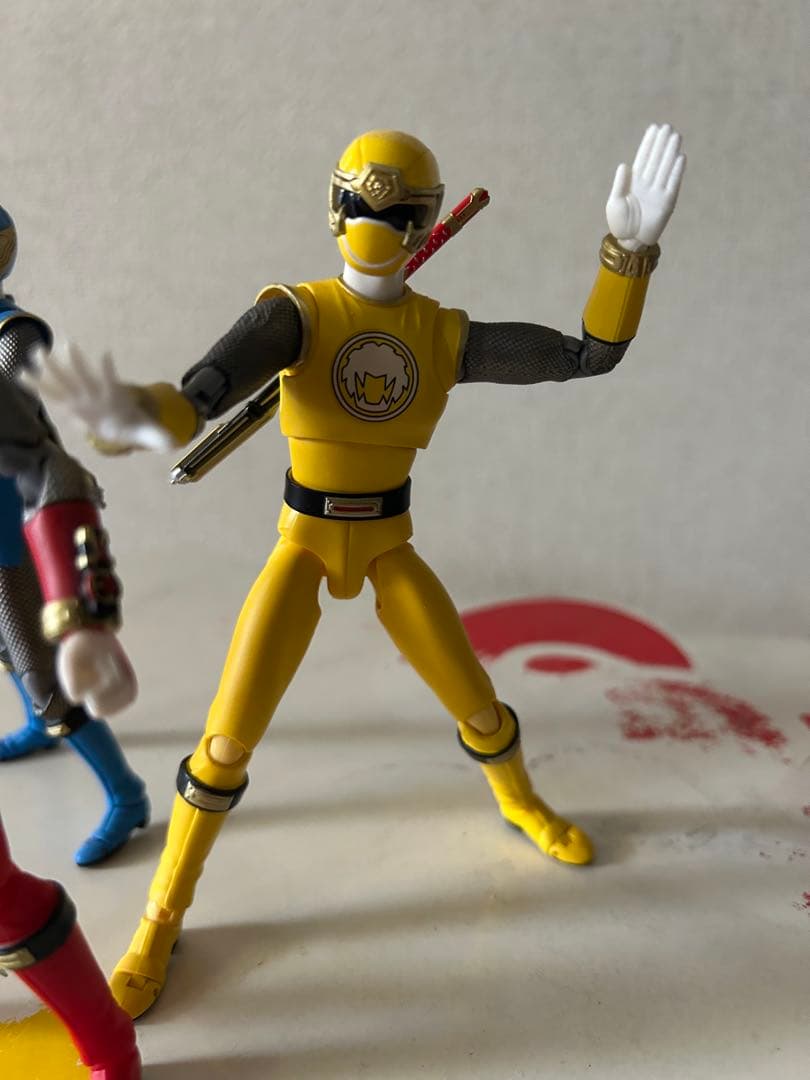 shfハリケンジャー ハリケンレッド　(限定)ハリケンブルー&ハリケンイエロー