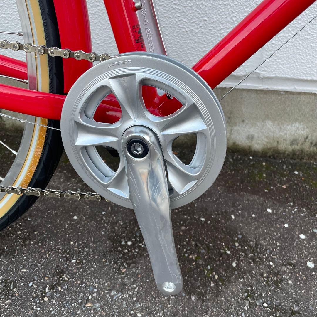 新品美品 街乗り用クロスバイク 身長170-183cm 8段変速 定価9.8万円