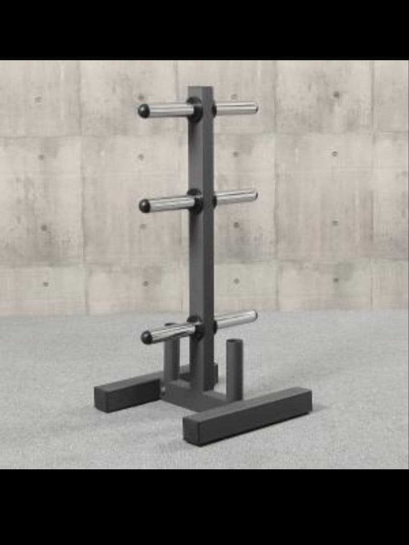 IVANKO オリンピックプレート 105kg＋アイロテック プレートツリー