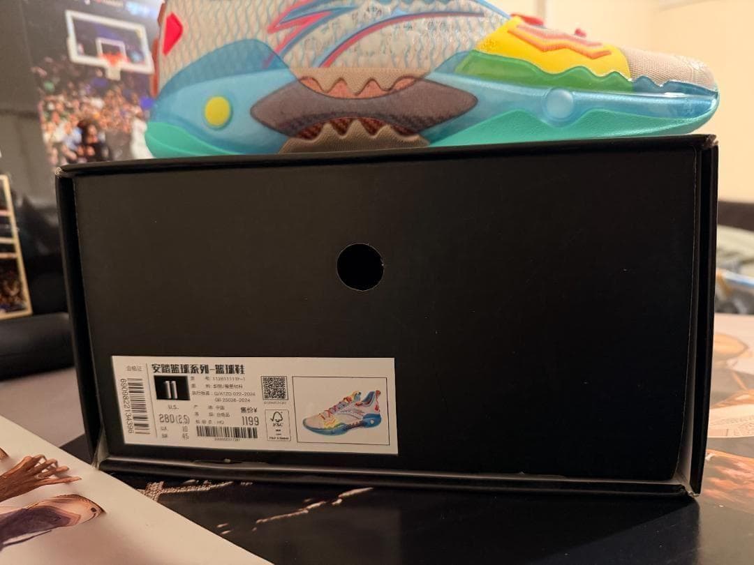 シューズ(男性用) ANTA Shock Wave 5 ProUS11