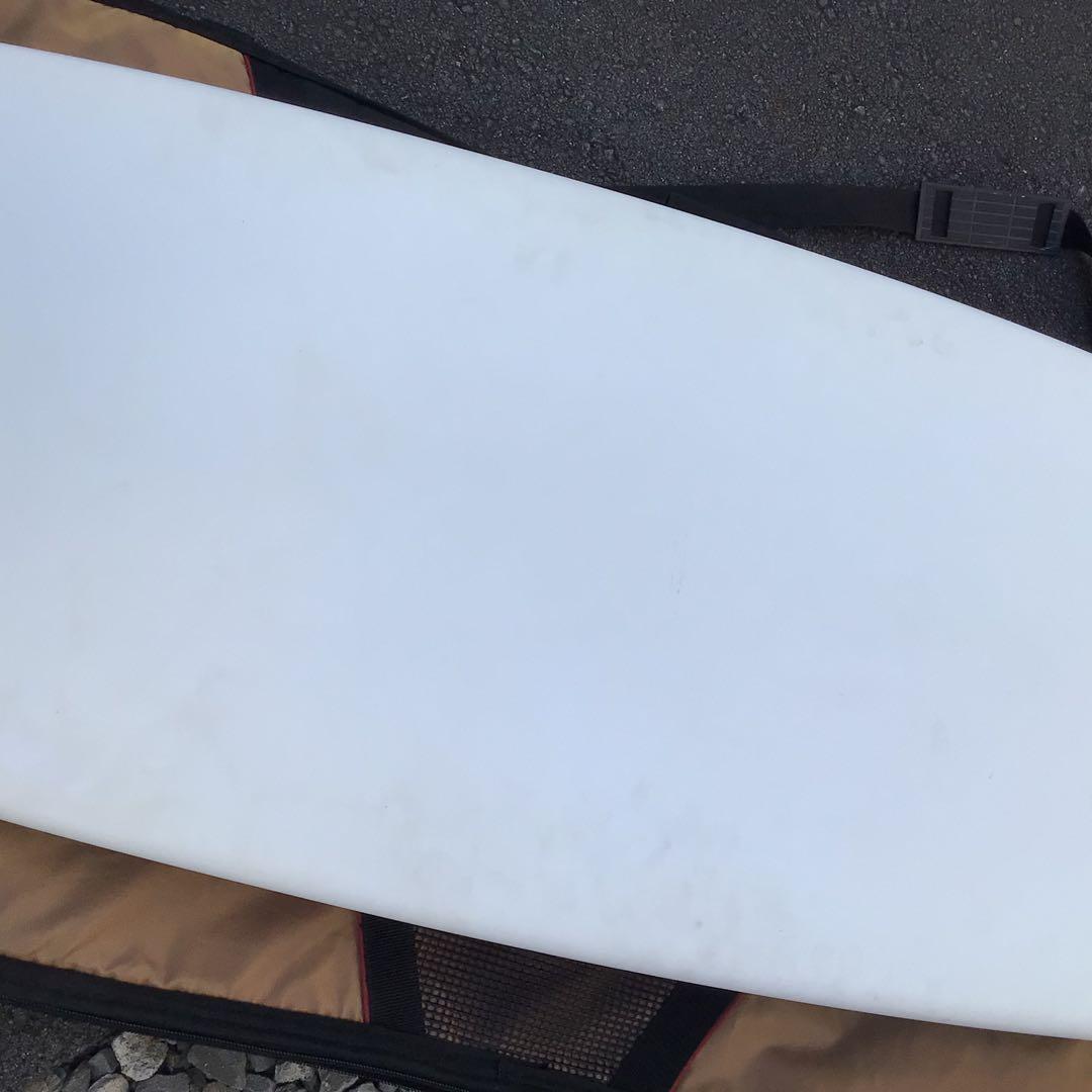 Grommet サーフボード ファンボード　ミッドレングス　青　ストライプ