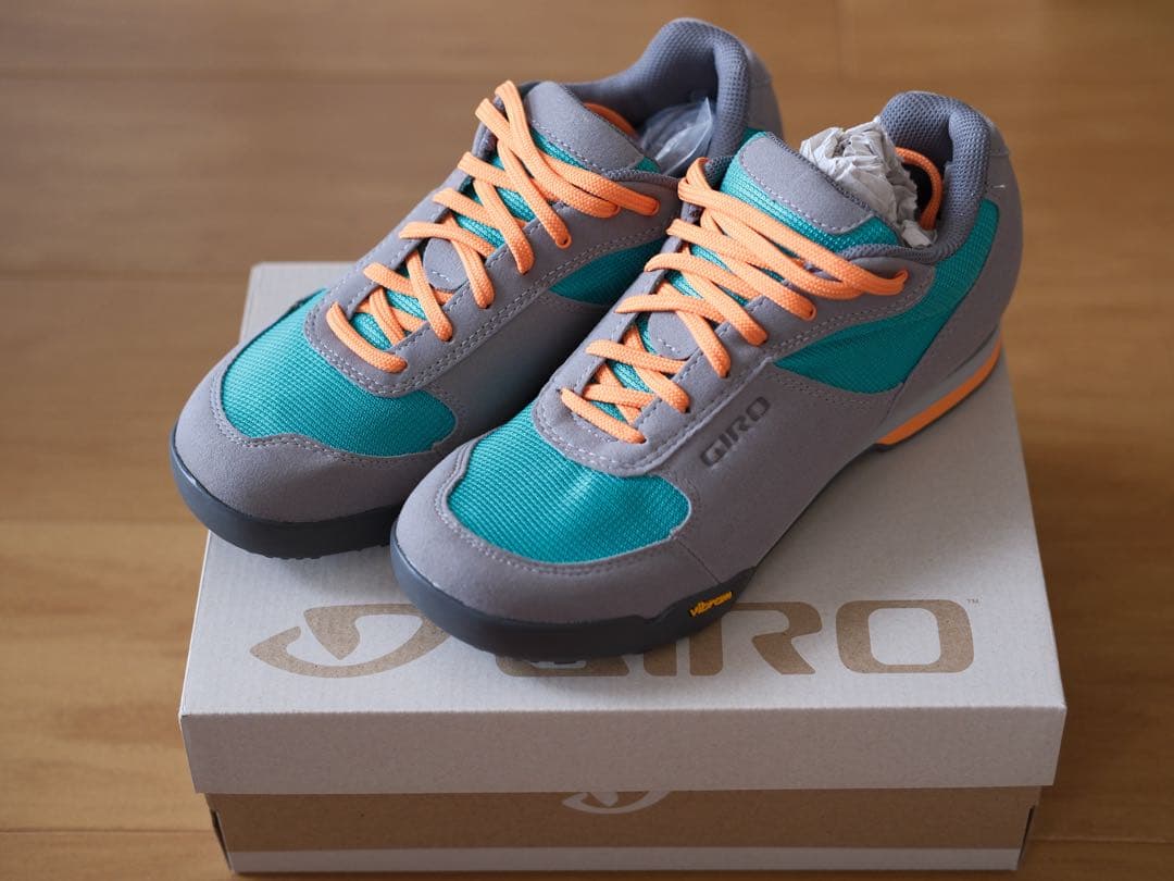 GIRO RUMBLE VR 40サイズ GRAY TURQUOISE