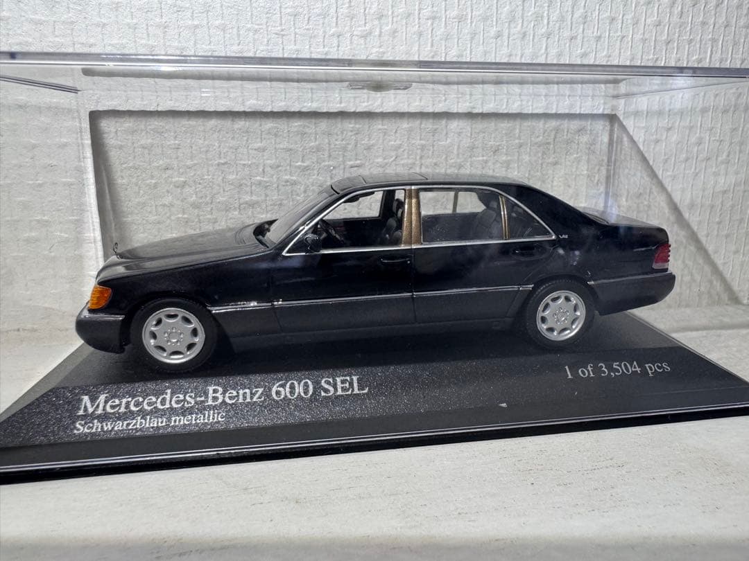 Mercedes-Benz 600 SEL ミニカー 1991年製