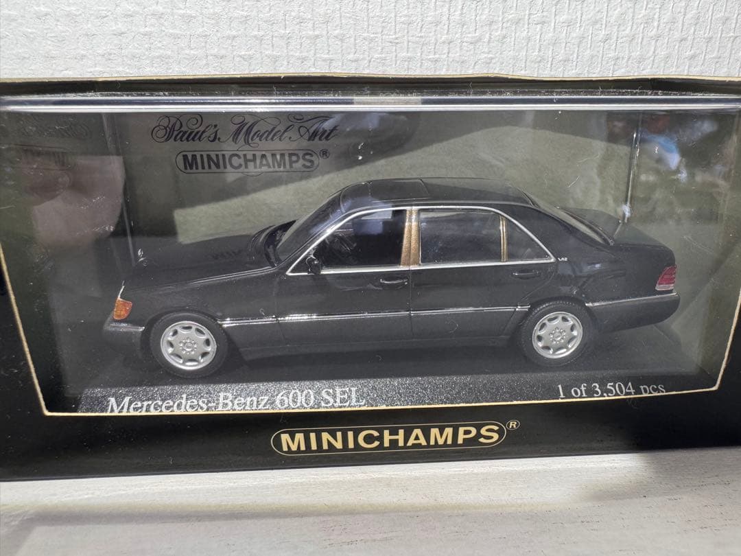 Mercedes-Benz 600 SEL ミニカー 1991年製