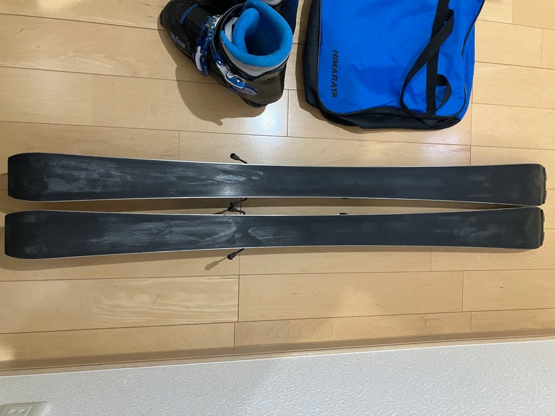 子供・ジュニア　スキー板（120センチ）、ブーツ（23〜24センチ）セット