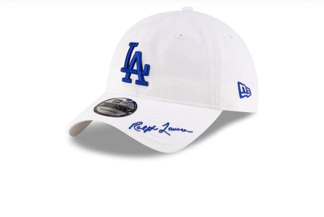 【新品未使用】NEWERAポロ ラルフローレンコラボ ドジャース ホワイト