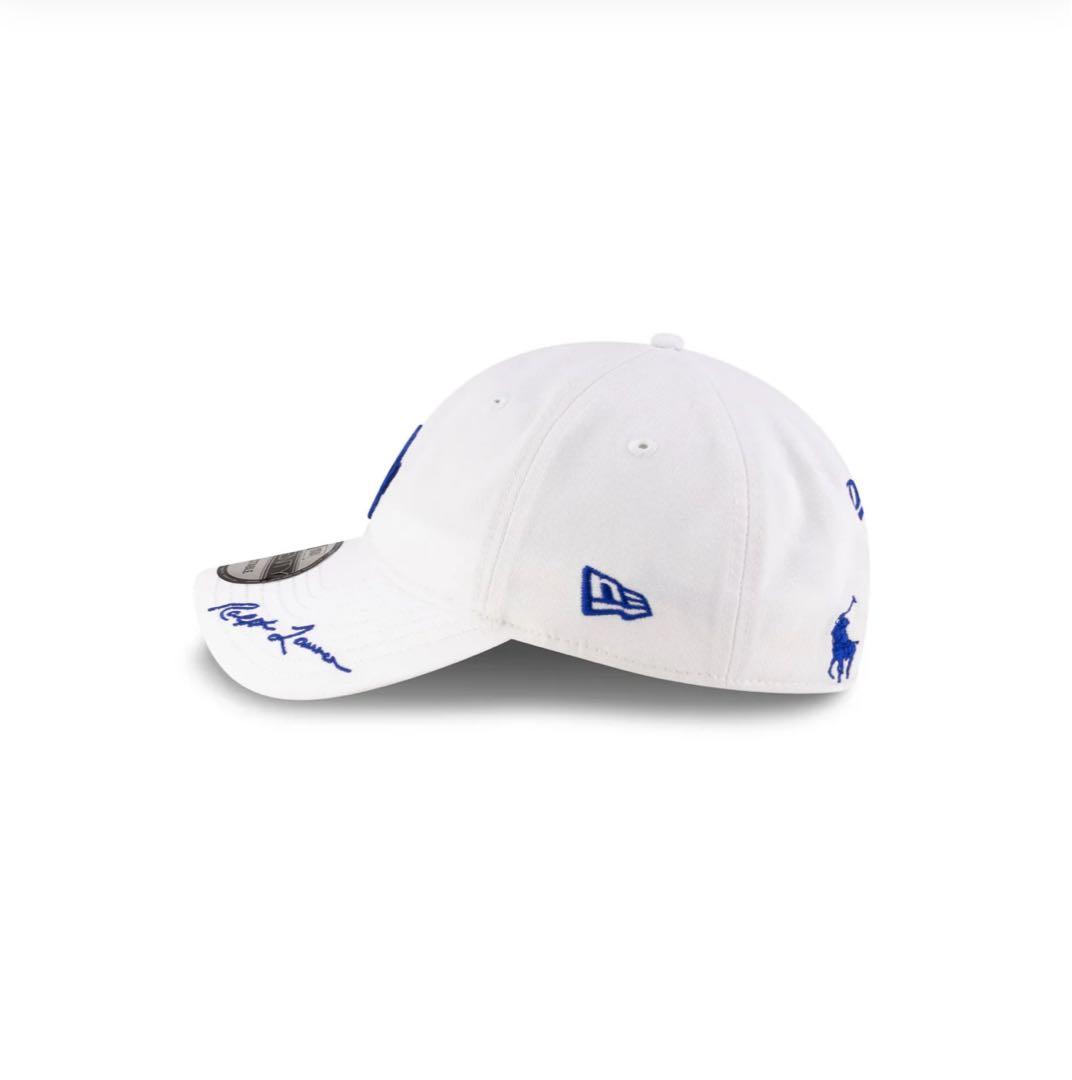 【新品未使用】NEWERAポロ ラルフローレンコラボ ドジャース ホワイト