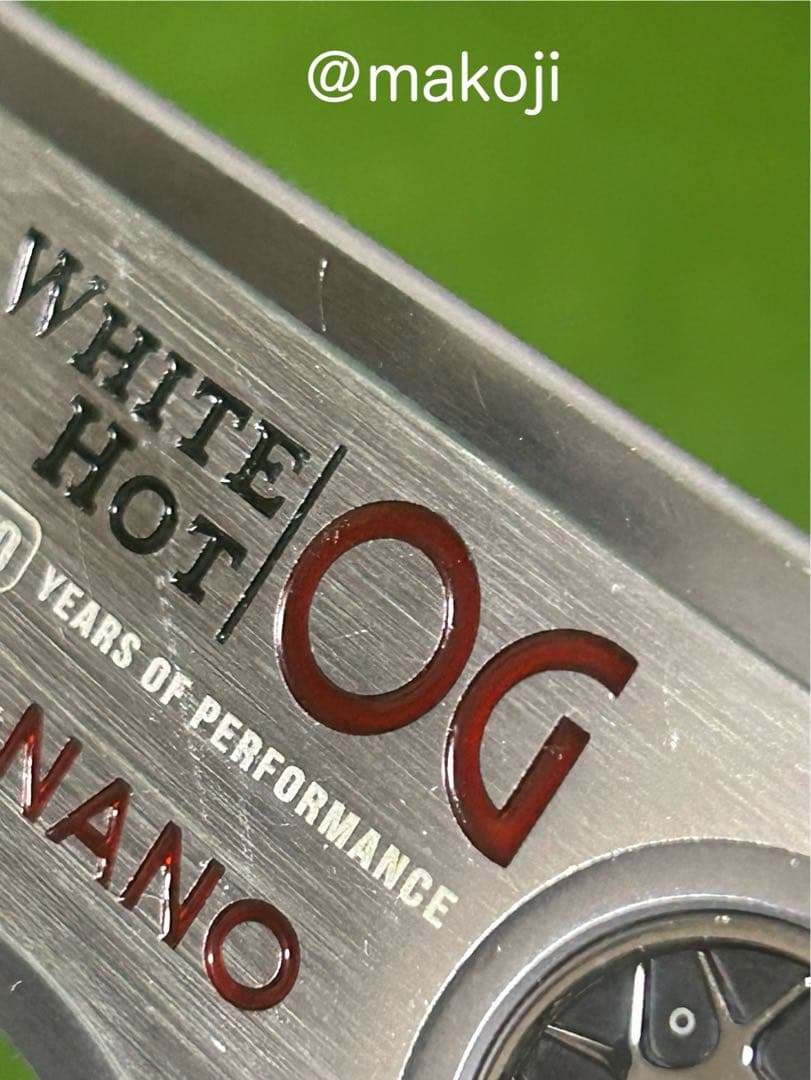 【美品】ホワイト・ホットOG #7 NANO STROKE LAB 34インチ