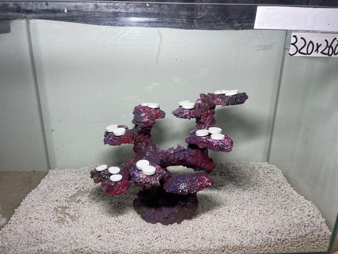 【送料無料】人工ライブロック　PHR25／17穴加工　アク抜き済み安心塗料使用