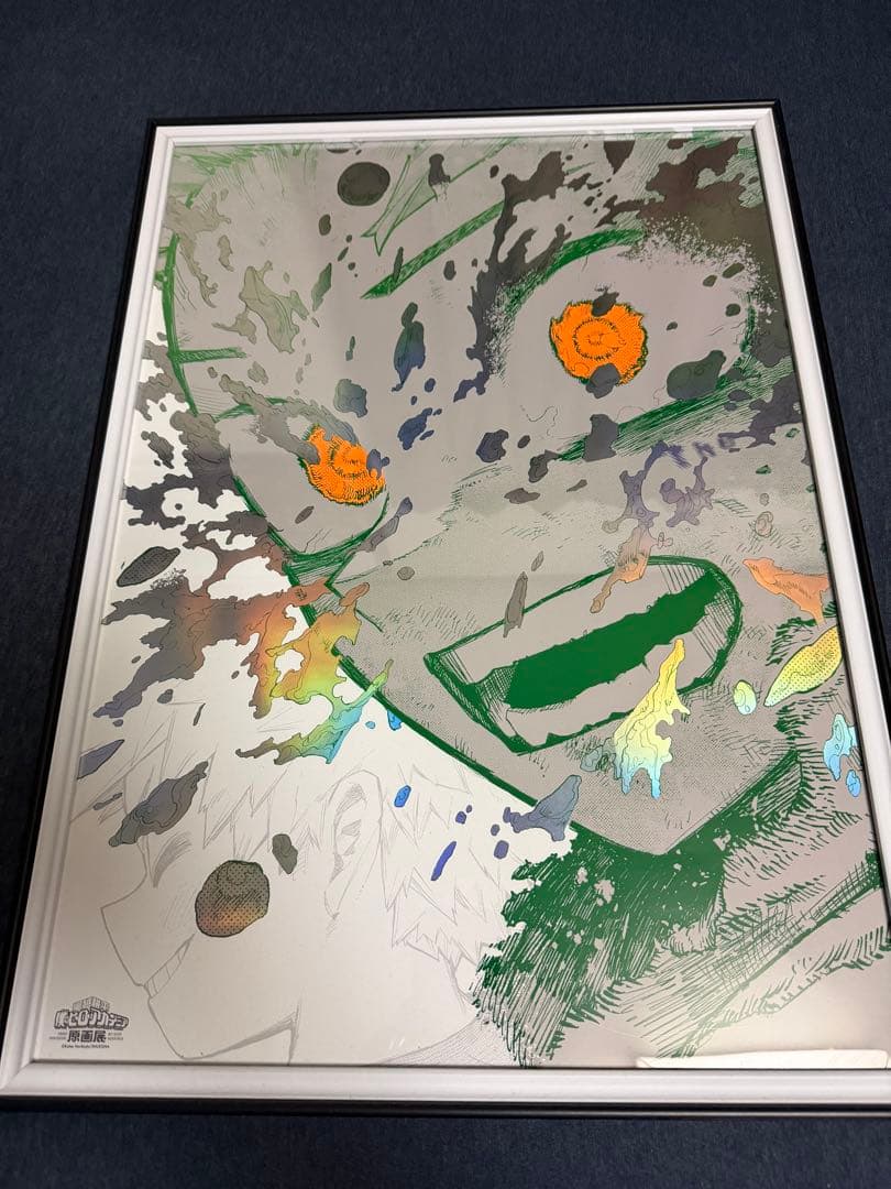 【フレーム付き】ヒロアカポスター三枚セット【原画展】【応募者全員】