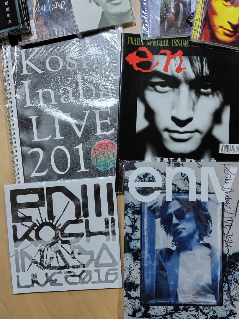 稲葉浩志 en enⅡ enⅢ enⅣ シアン 特装版 志庵 マグマ アルバム