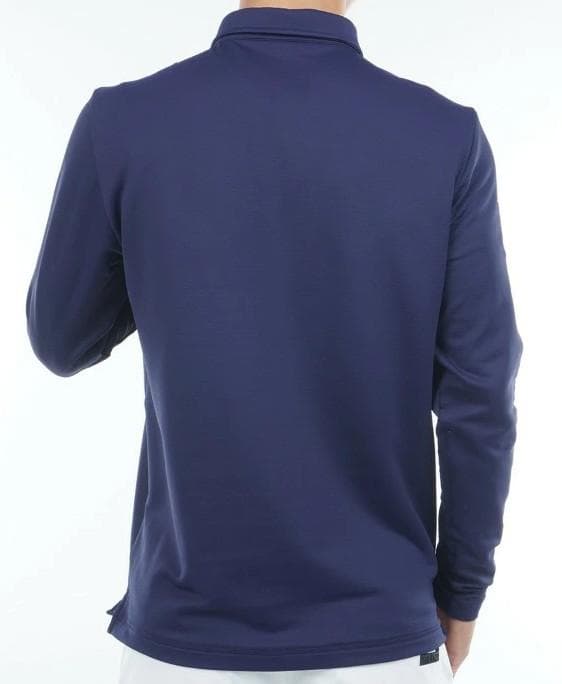 アドミラル ゴルフ フラッグシャツ〔速ポカ〕【M寸】ネイビー　adma590