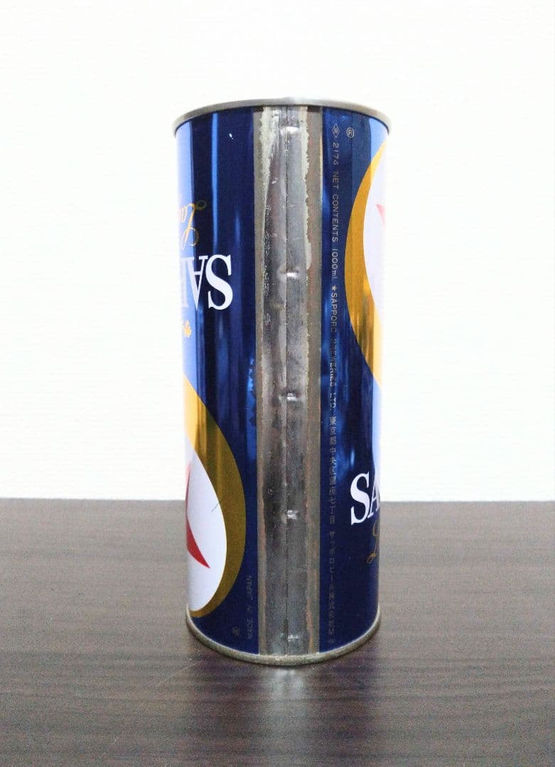 サッポロビール　空き缶　1000ml　自動販売機　見本　サンプル　【未開封】