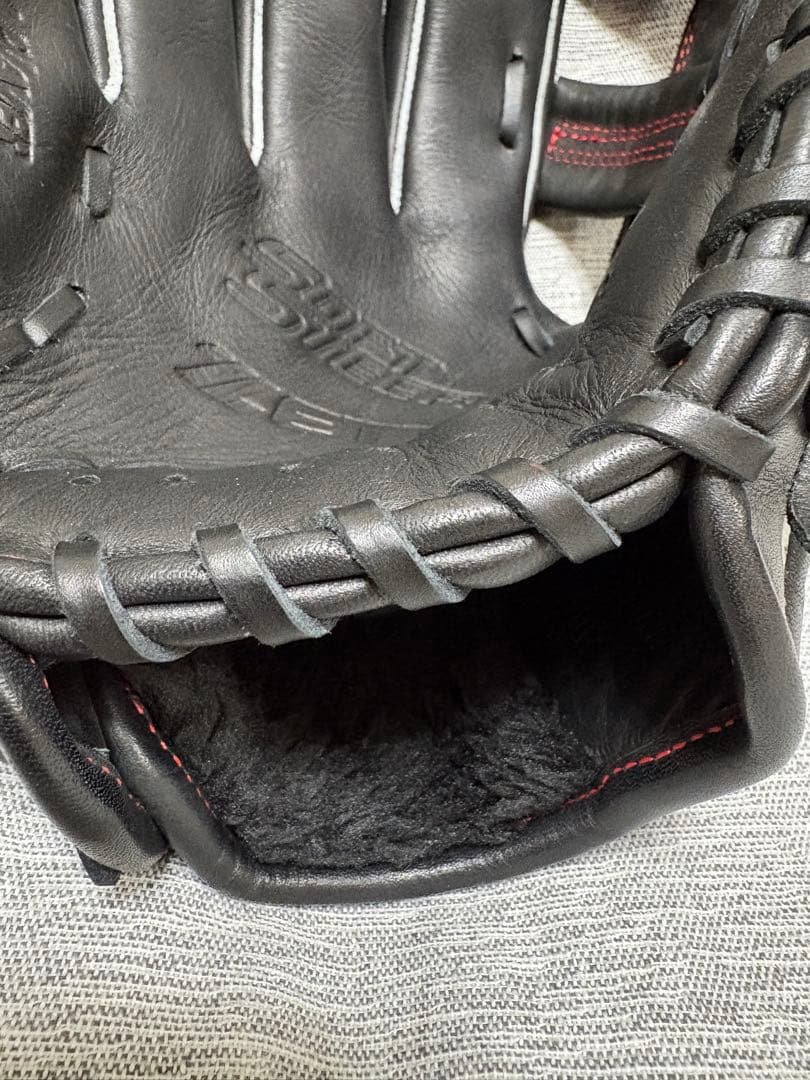 新品　ZETT 軟式グラブ ソフトステア オールラウンド用 左投　ブラック