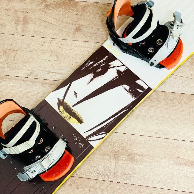 ★激レア★ティナバシッチモデル★SIMS×FLUX 144cm スノーボード 板