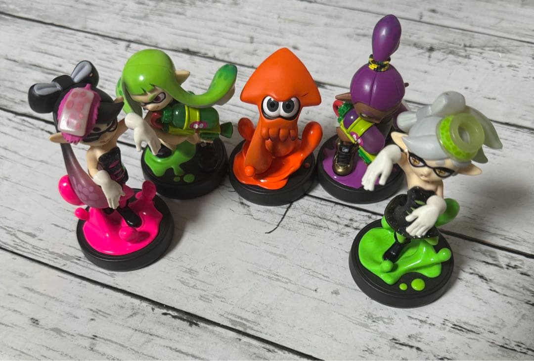 スプラトゥーン amiibo 初期 5体セット
