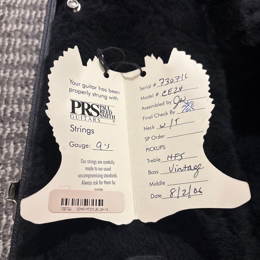 PRS ce24 エレキギター レッド