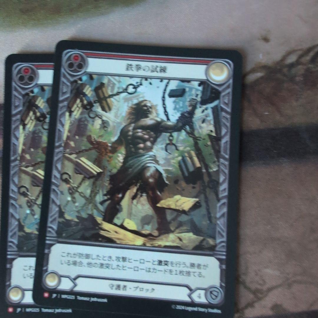 FaB　鉄拳の試練 / Test of Iron Grip　EX　　RF 3枚