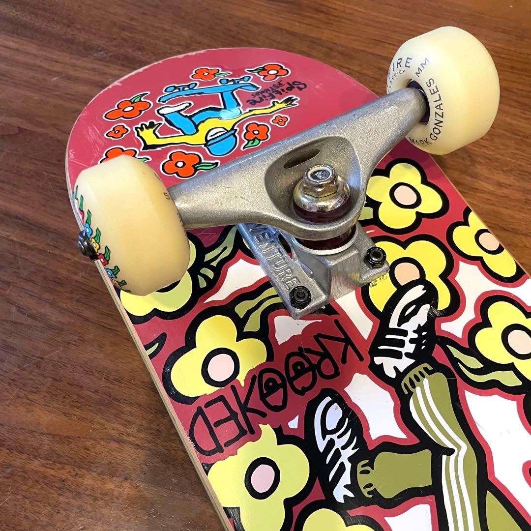 クルキット　美品　スケボー　スピットファイア　子供用　ベンチャートラック　7.5