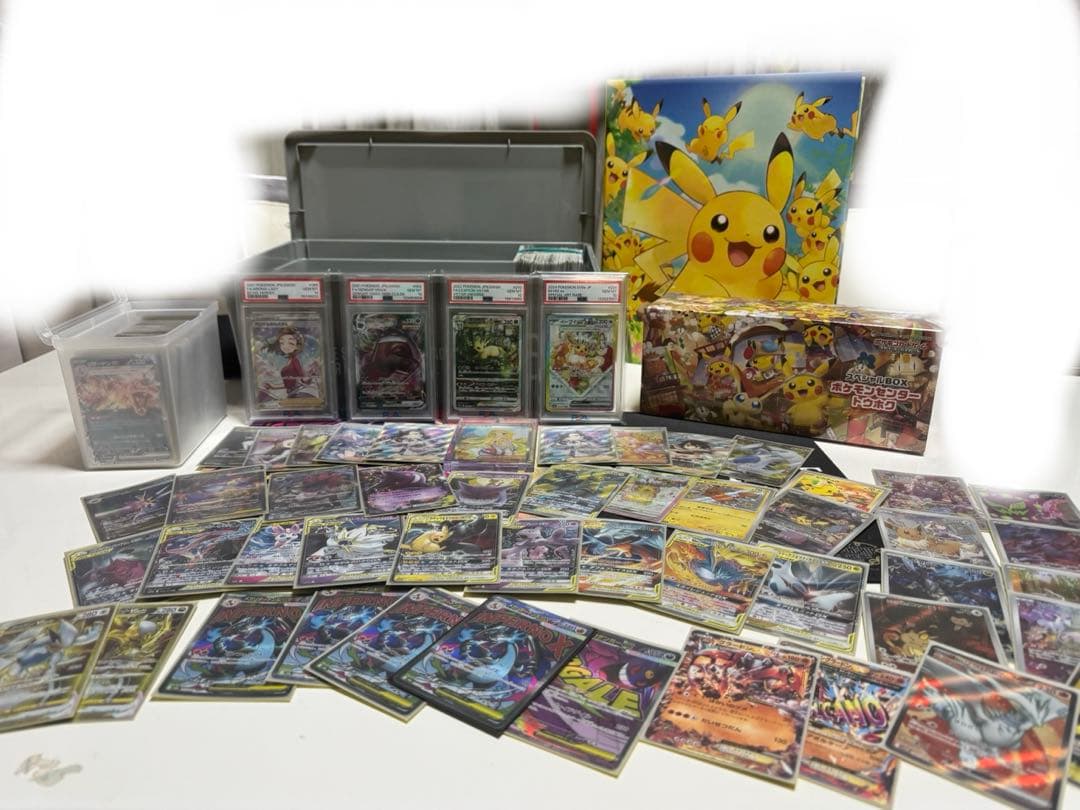 ポケモンカード引退品まとめ売り。