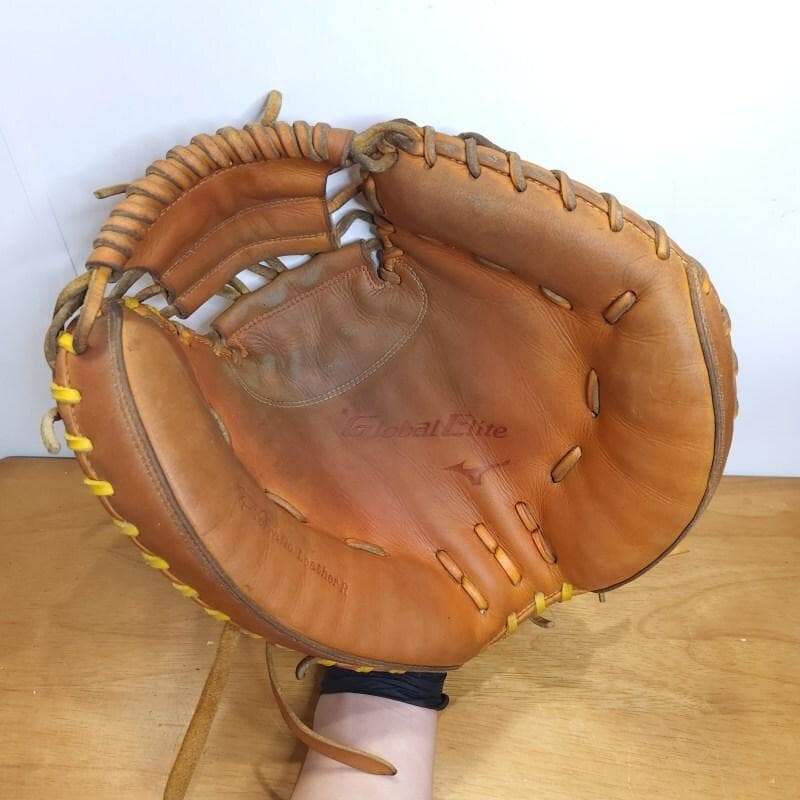 ミズノ グローバルエリート 限定コネクトバック キャッチャーミット 軟式グローブ