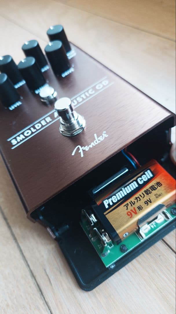 六*六様 【ほぼ未使用】Fender　SMOLDER ACOUSTIC OD　ア