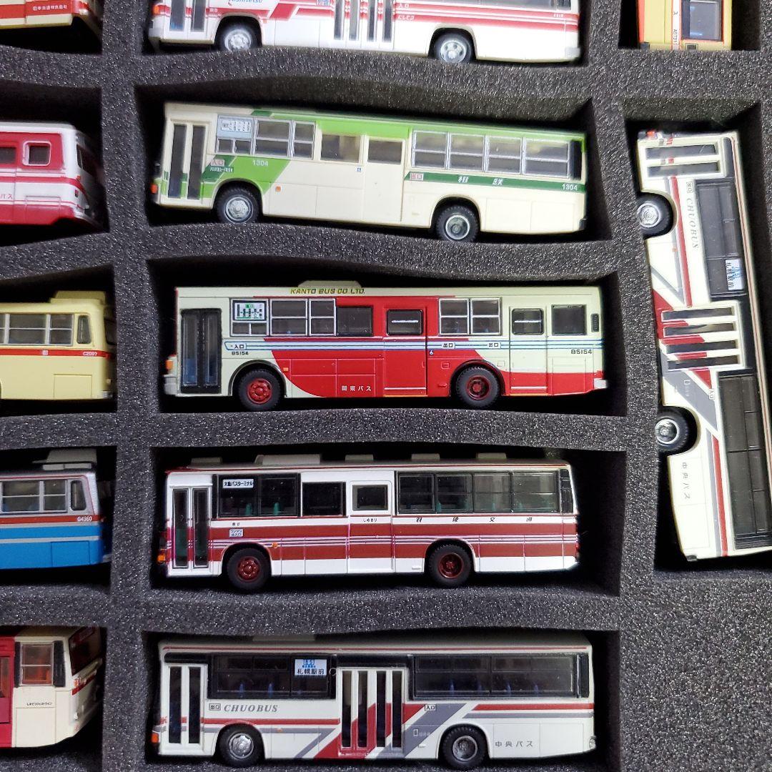 バスミニカー 25台セット 専用ケース付き