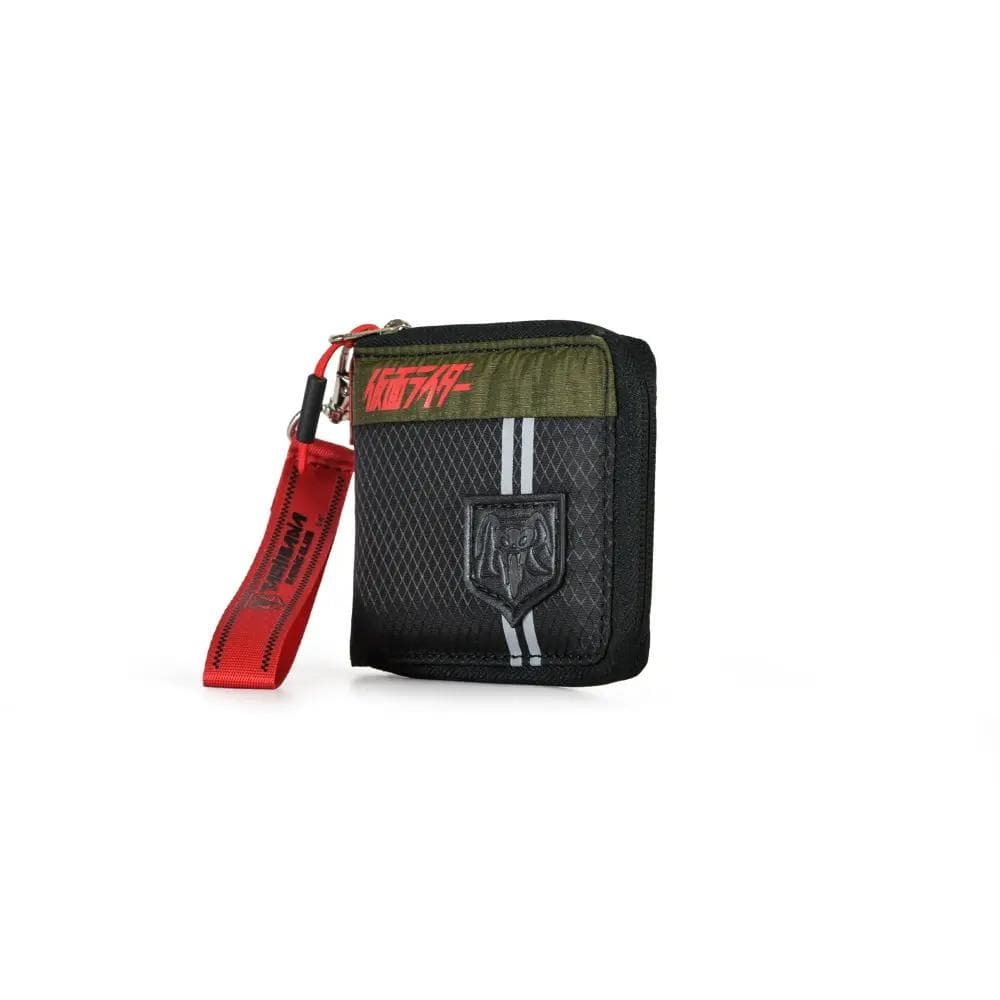 仮面ライダー ジッパー付き二つ折り財布