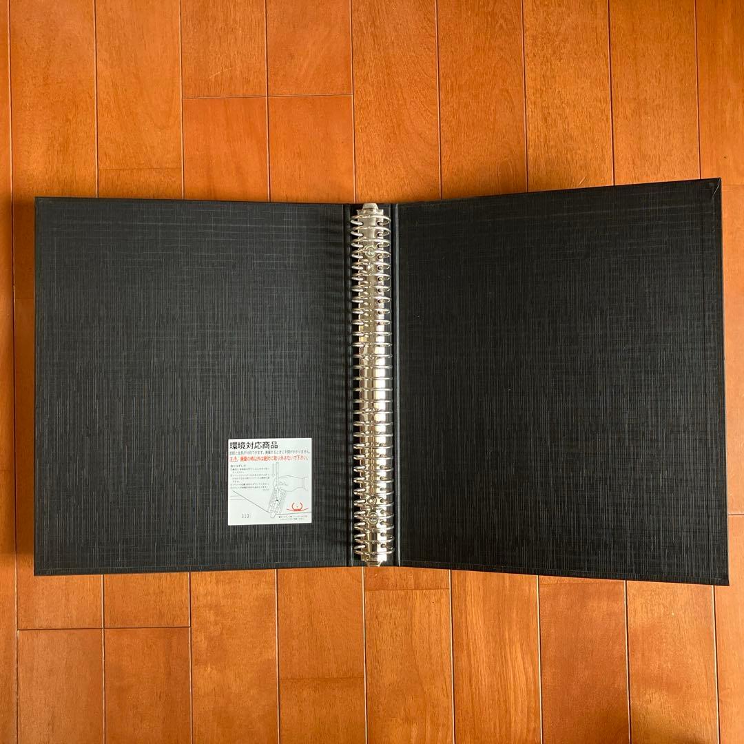 【5冊からも可】マルマン　ファイル30　バインダーA4 ブラック　10冊セット