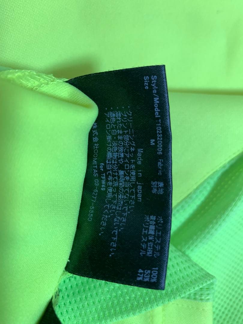 TFW49 モックネック 半袖シャツ