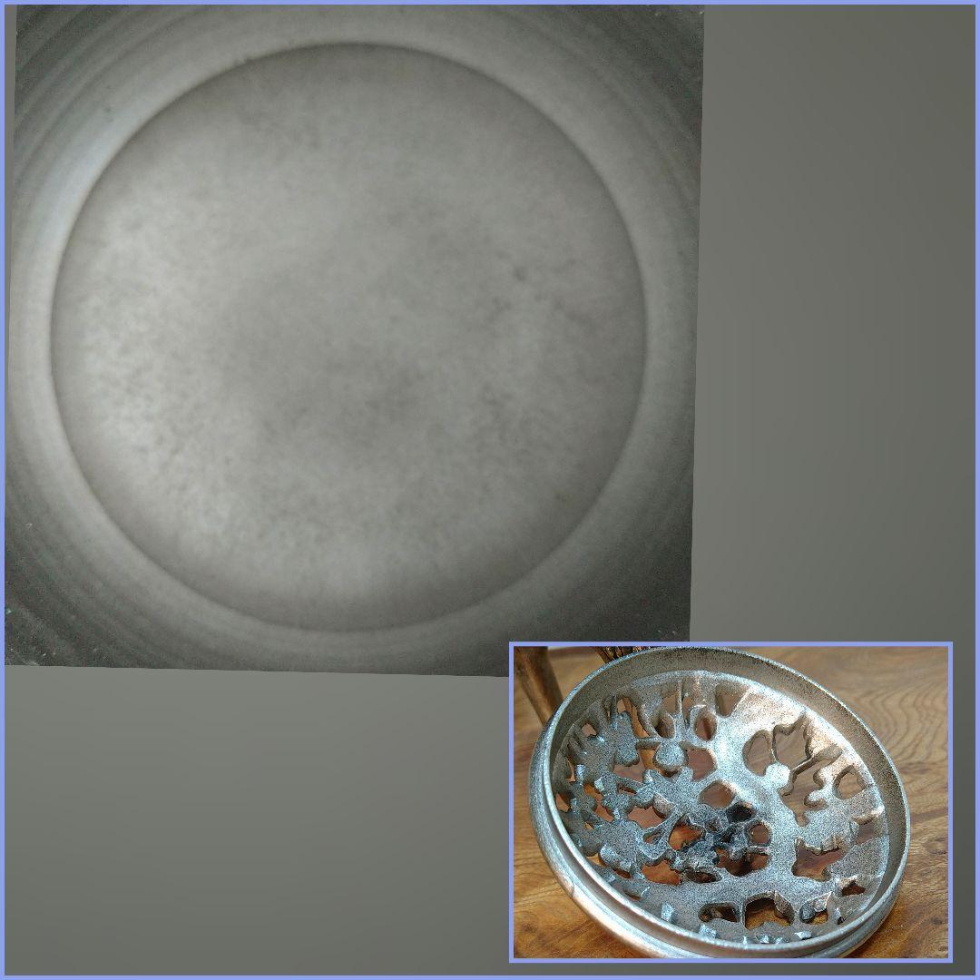 AC11優信作 香炉 松竹梅 三足香炉 菊家紋 天皇両陛下ダイアモンド婚式