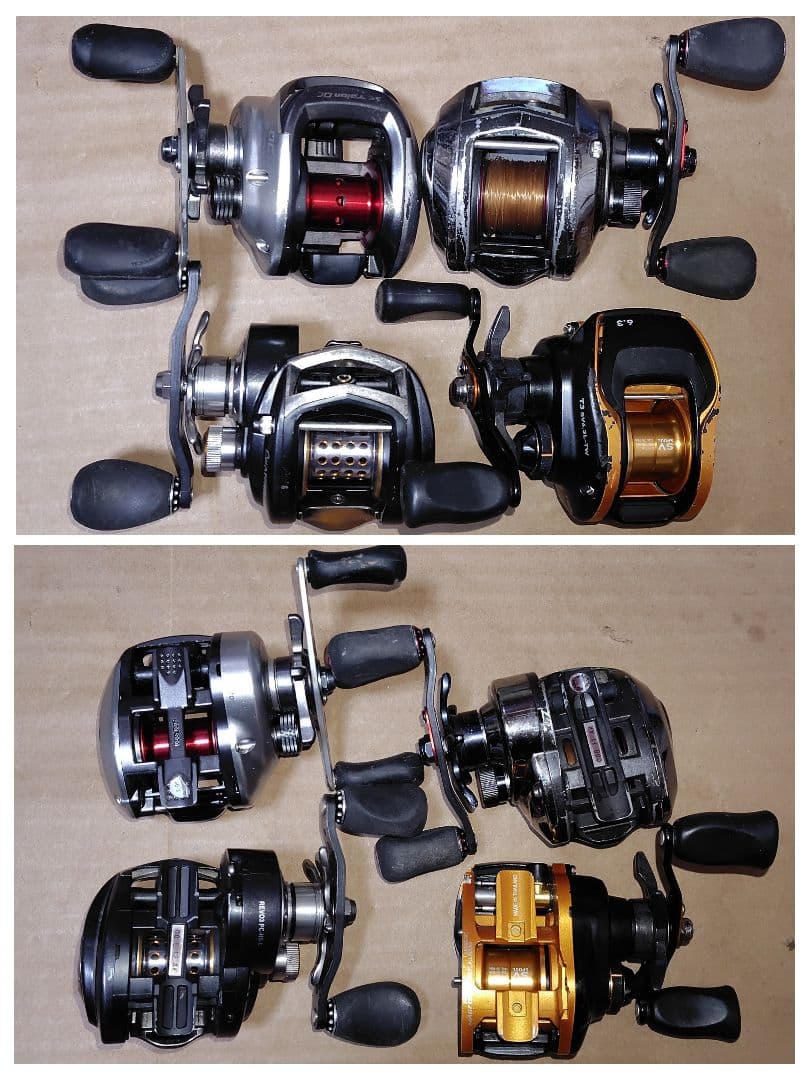 シマノ、ダイワ、アブガルシアリール　クーラーボックス　釣り具　まとめ売り