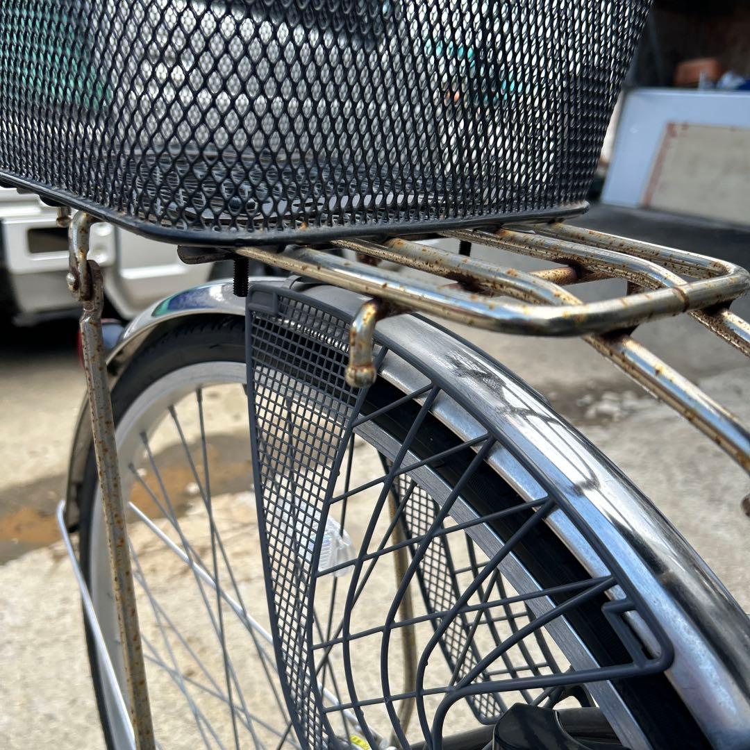 電動アシスト自転車 シティタイプ 黒 26インチ