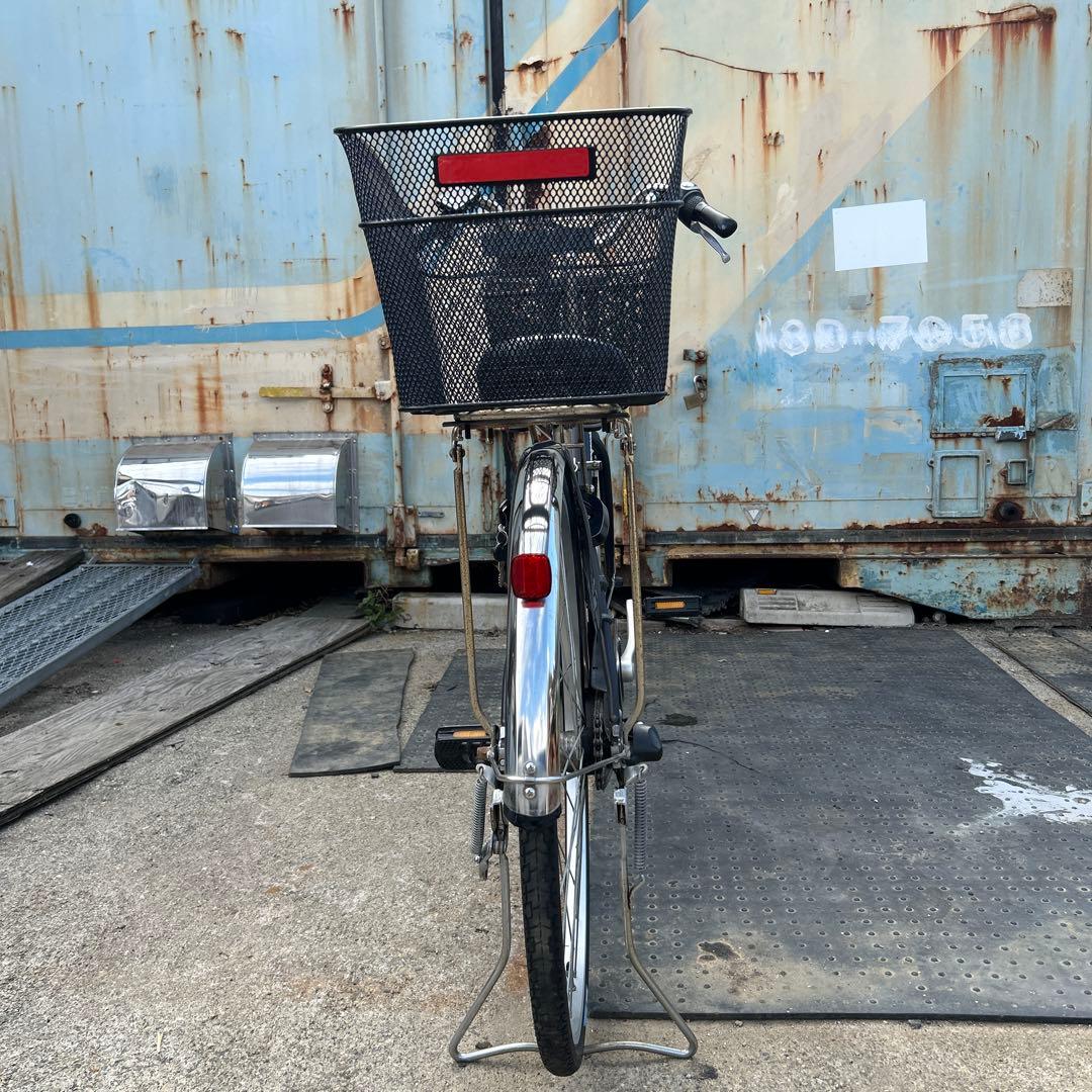 電動アシスト自転車 シティタイプ 黒 26インチ