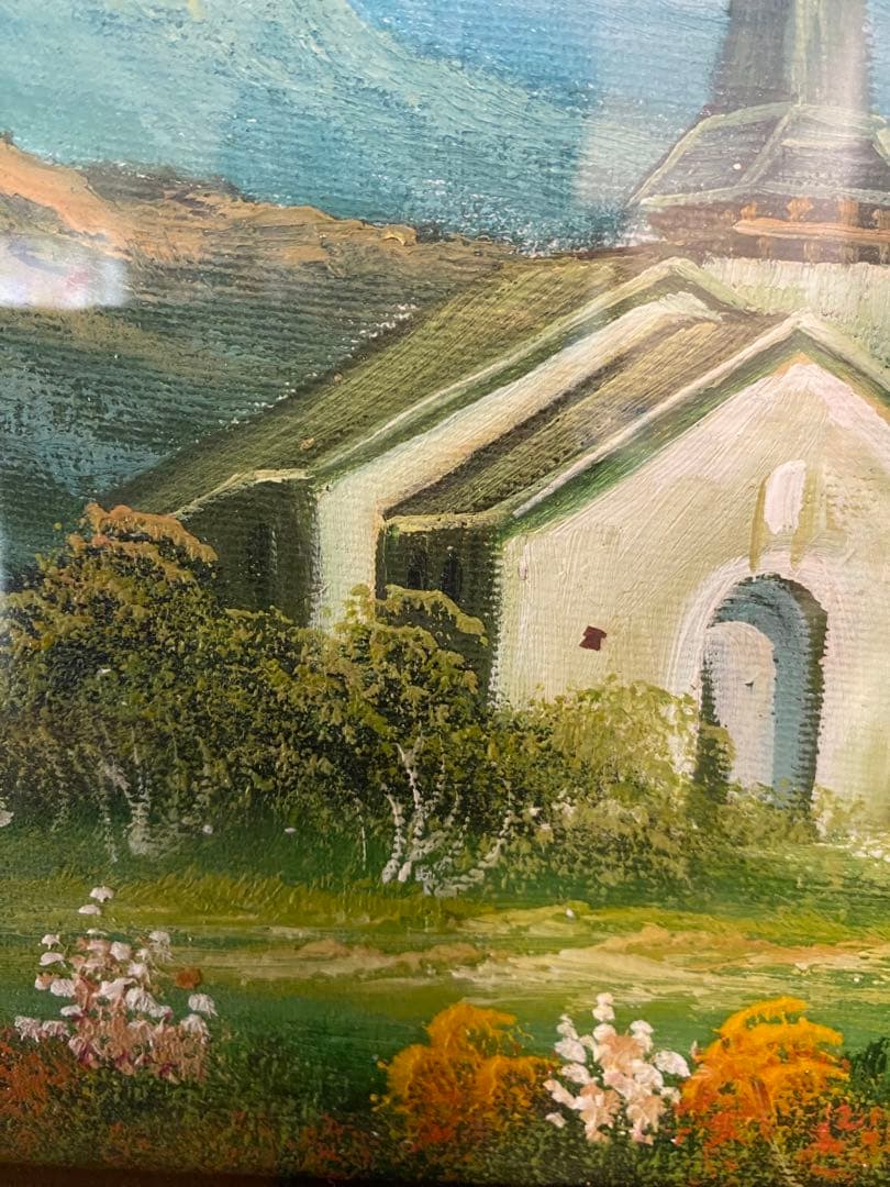 風景画 油彩画 Searl 作