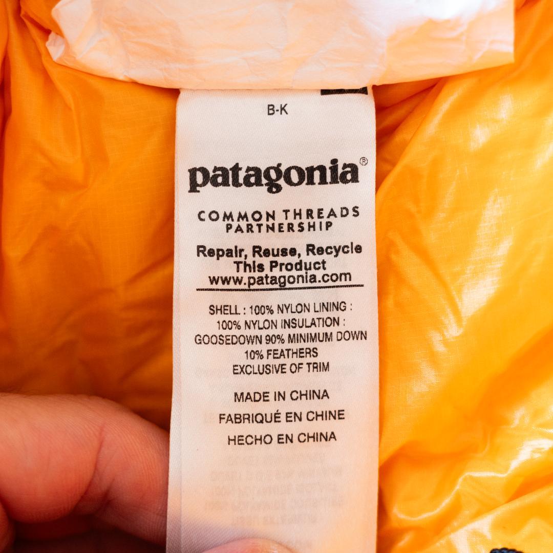 【幸典】パタゴニア 850フィル ダウン・スリーピングバッグ