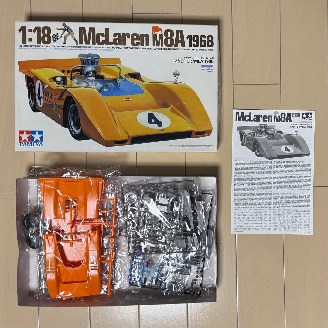 タミヤ マクラーレン M8A & ローラT160 TS 2個セット