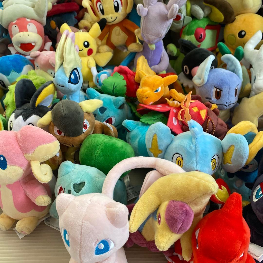77匹まとめ売り！ pokemon ポケモンセンター ポケモンぬいぐるみ
