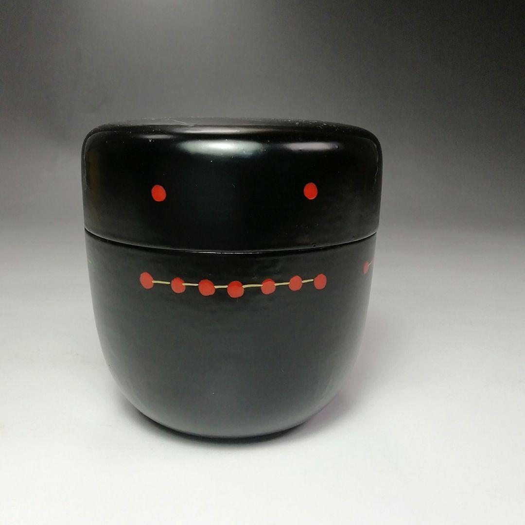 Ｓ５１９　棗　『亀蔵棗』『円能斎好写』『塗師　中村宗悦作』　共箱　茶道具