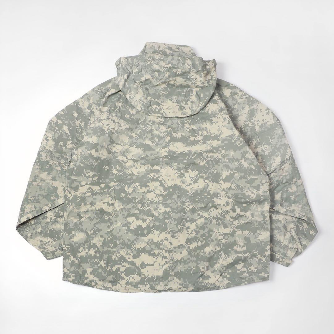 デッド？米軍ECWCSミリタリー レイン ジャケット パーカー軍物デジカモ迷彩Ｍ