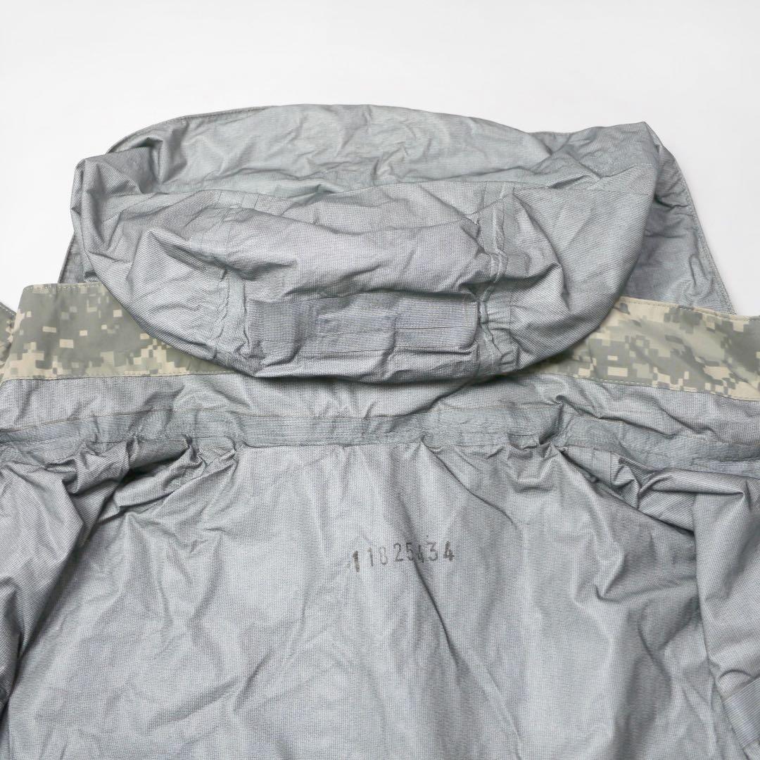 デッド？米軍ECWCSミリタリー レイン ジャケット パーカー軍物デジカモ迷彩Ｍ