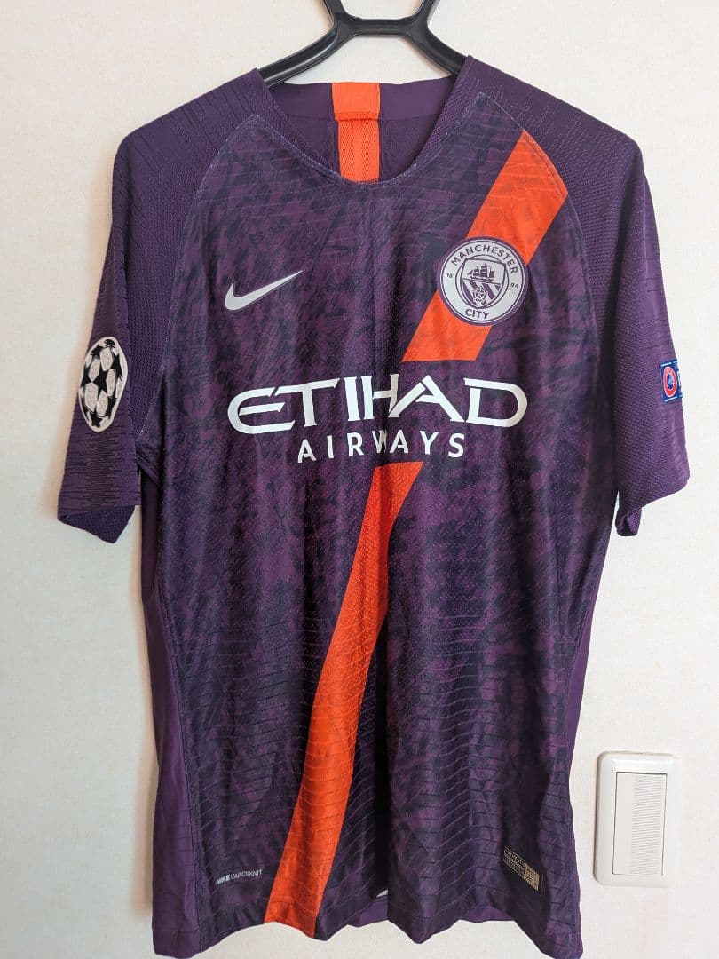 マンチェスター・シティ　アグエロ　10番　オーセンティック