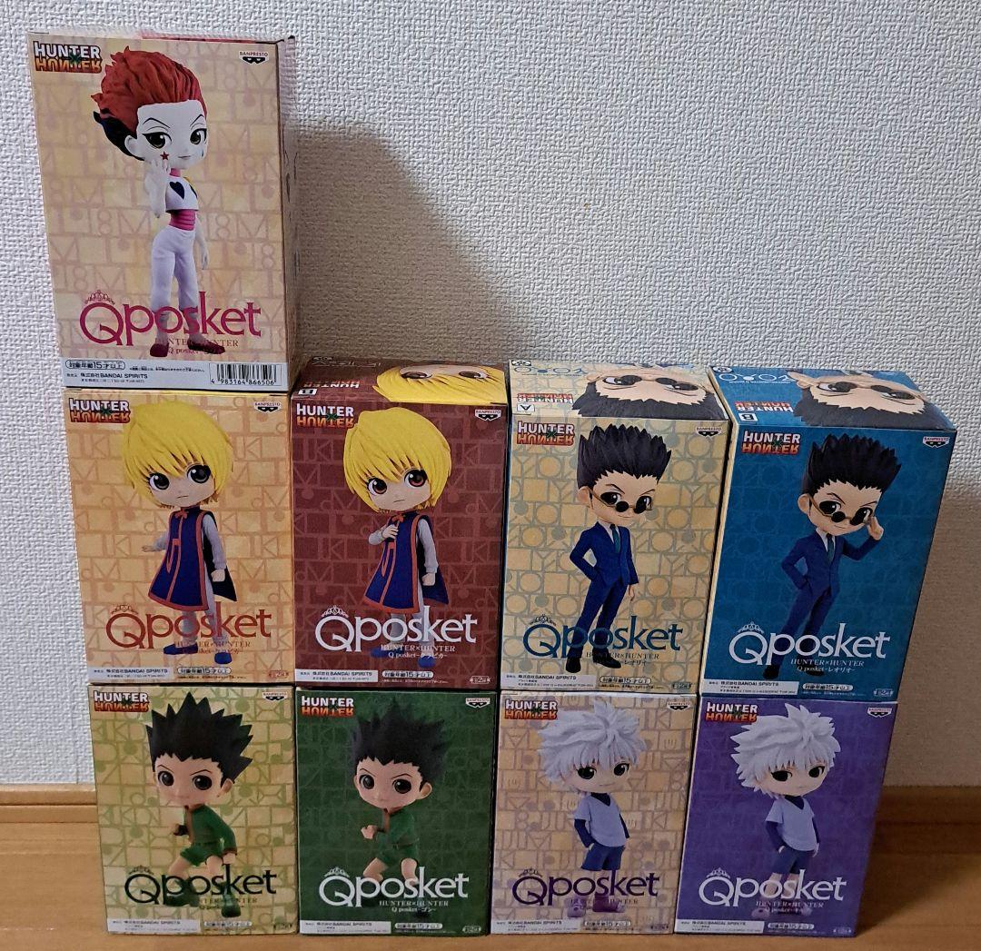 ハンターハンター フィギュア ゴン キルア クロロ クラピカ ヒソカ イルミ