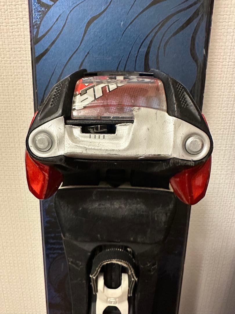 バックカントリー　スキー板　K2 120mm幅・ツアービンディング・シール付