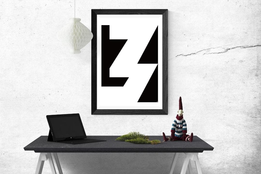 【新品】PASTELRIB アートポスター（A4サイズ）Seven two