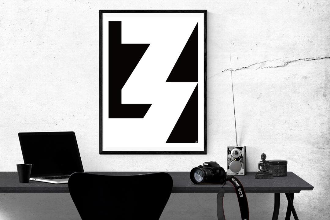 【新品】PASTELRIB アートポスター（A4サイズ）Seven two