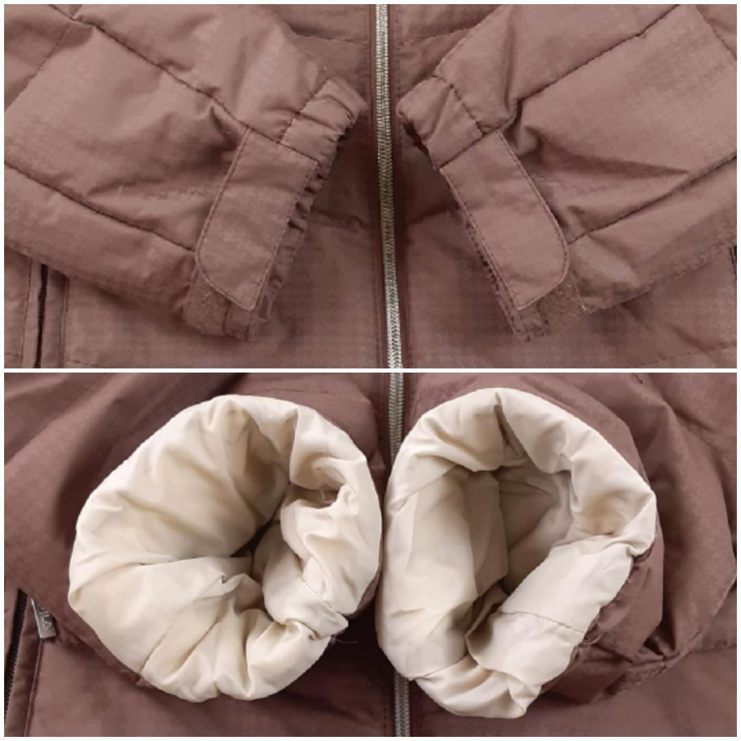 美品◎FILA フィラ スキーウェアセットアップ レディース ブラウン系 防水