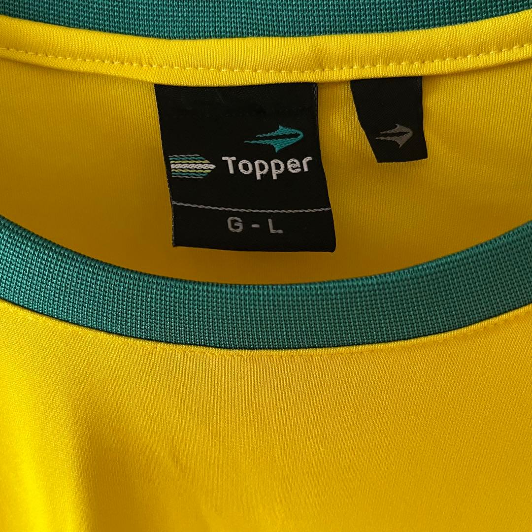 美品　TOPPER トッパー　サッカー ブラジル代表 ユニフォーム　L 現地購入