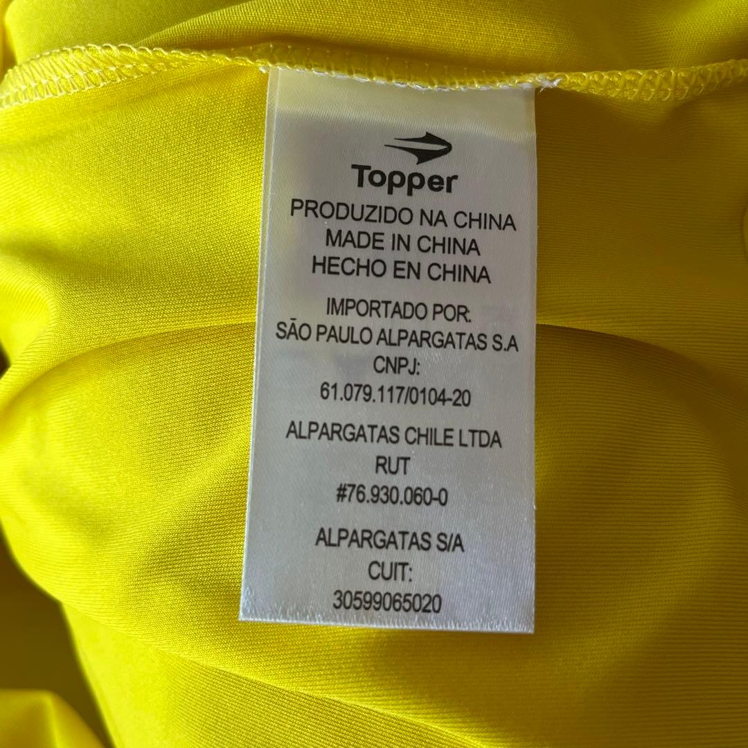 美品　TOPPER トッパー　サッカー ブラジル代表 ユニフォーム　L 現地購入